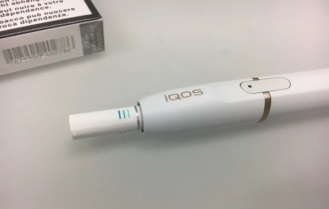 Présentation du tabac chauffé IQOS