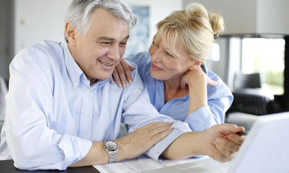 Un couple de retraité