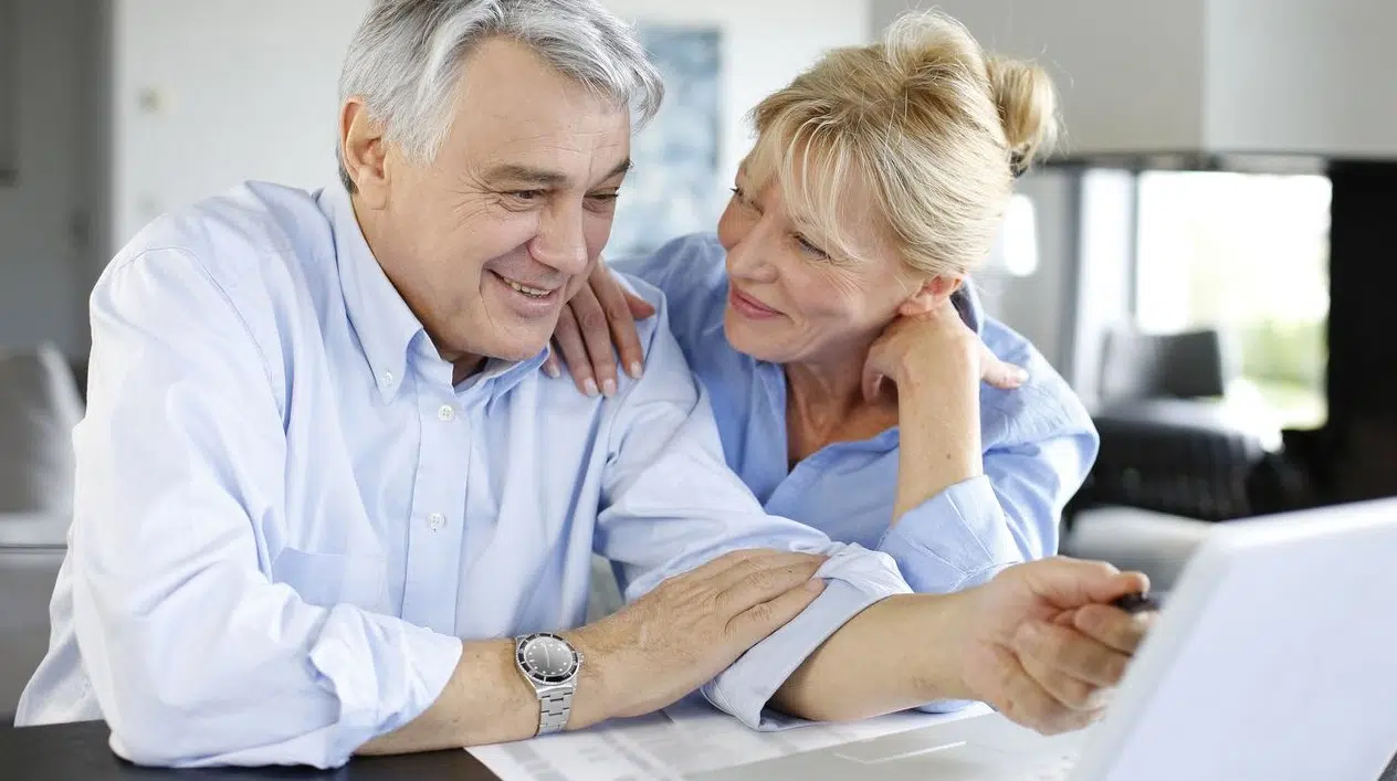 Un couple de retraité