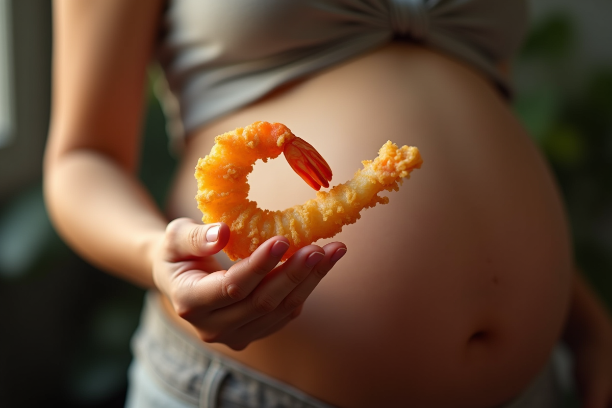 grossesse crevettes