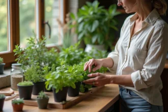 Plantes médicinales utilisées pour le bien-être et la guérison naturelle